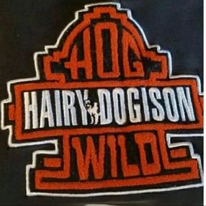 HOG WILD HARLEY DOG, Big Dog Sweatshirt